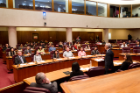 Naturalization Ceremony in City Council Chambers on President's Day, 2017